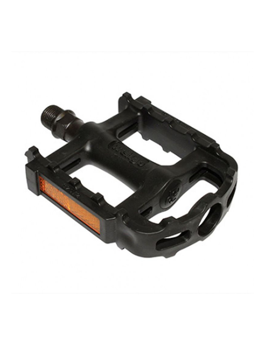 "PEDALE VTT NEWTON RESINE NOIR 9-16"" ROULEMENT DU (PAIRE)"