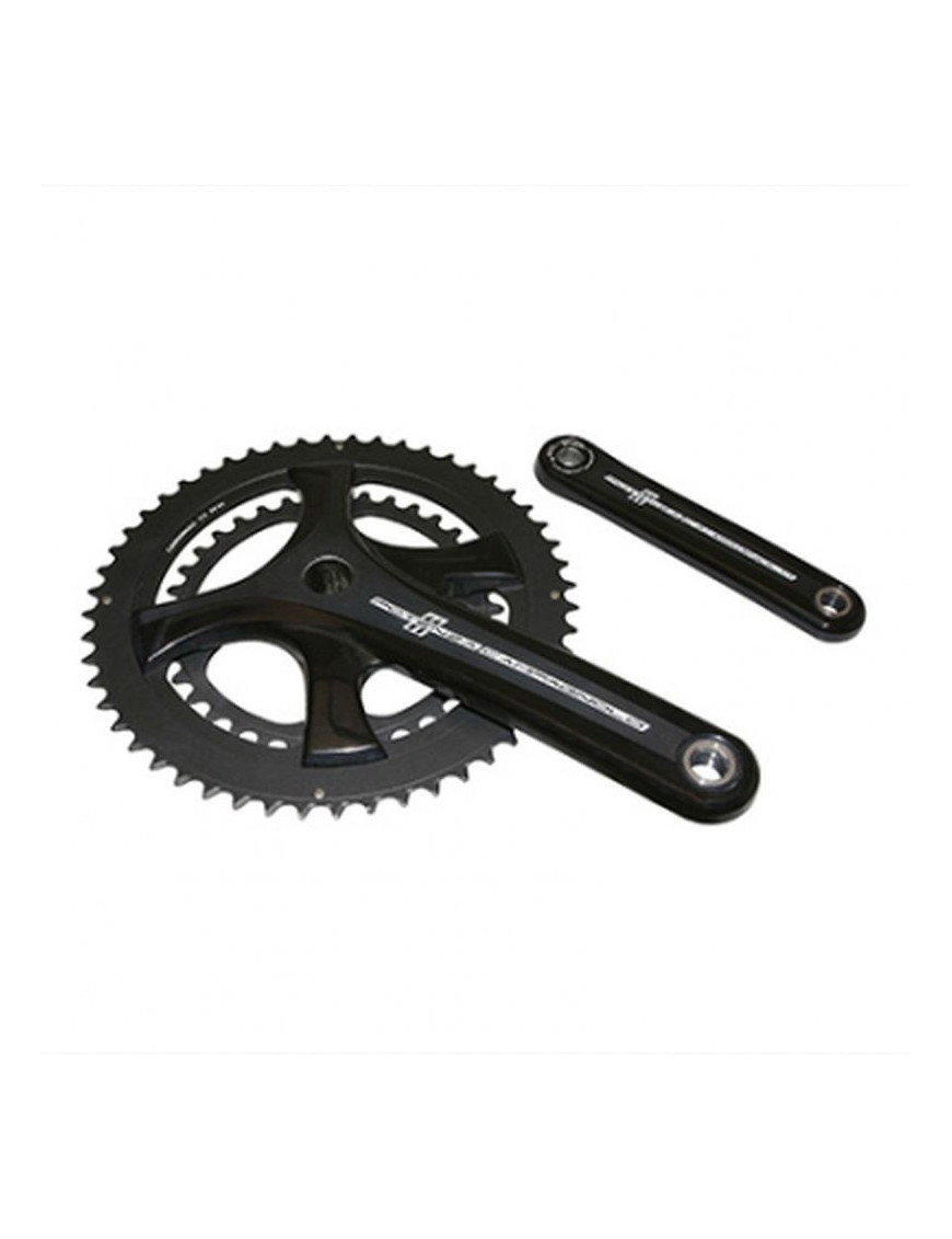 Pédalier ROUTE campa 11v. potenza noir ultra-torque compact 175mm...