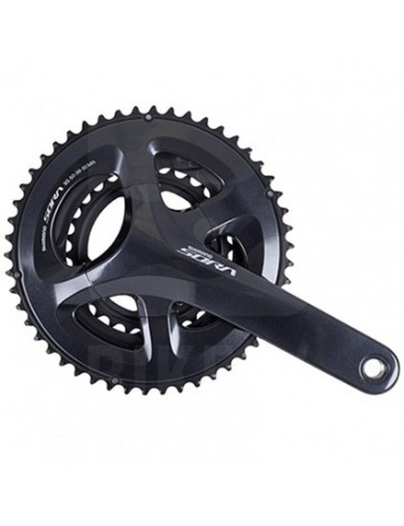 Pédalier ROUTE shimano 9v. sora r3030 4 branches 170mm 30-39-50