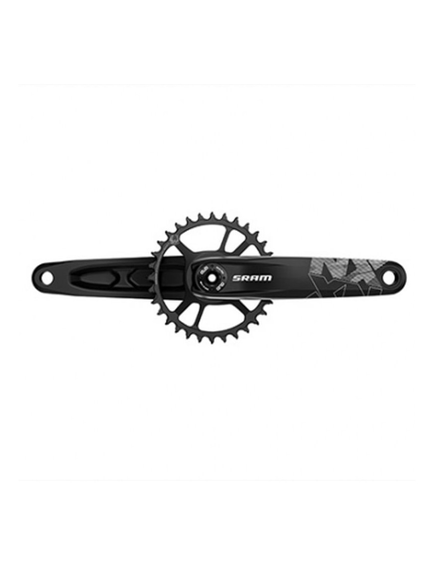 PEDALIER VTT SRAM 12V. NX EAGLE NOIR DUB AXE INTEGRE 175mm 32DTS DIRECT MOUNT  (AXE 29mm)