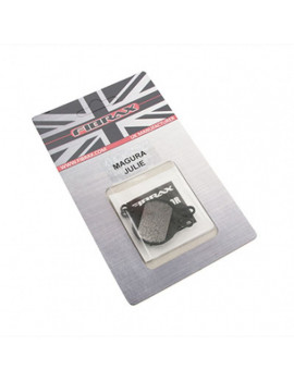 PLAQUETTE DE FREIN VTT POUR MAGURA JULIE (FIBRAX SEMI-METAL) (PAIRE)