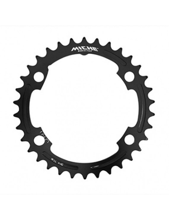 PLATEAU ROUTE 4BRA D.110 POUR SHIMANO ULTEGRA R8000 - R8050 MICHE 34DTS INTERIEUR NOIR 11V.