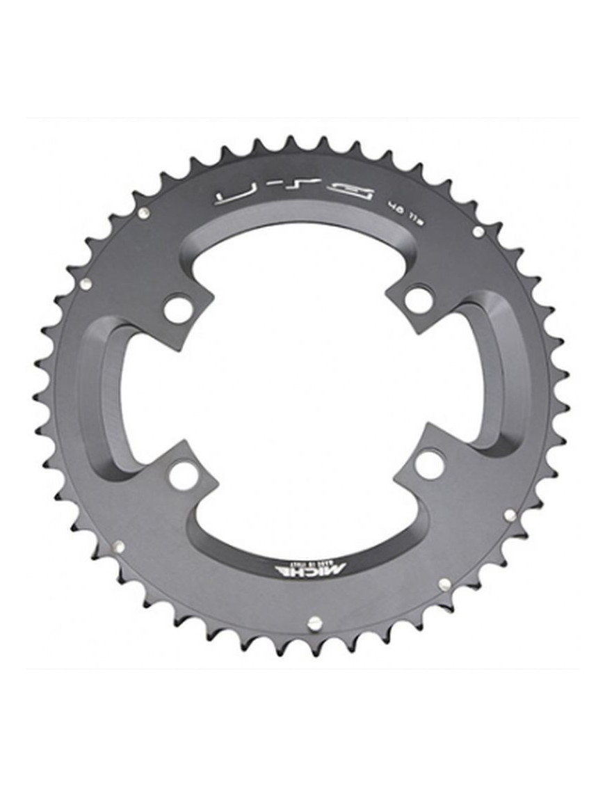 PLATEAU ROUTE 4BRA D.110 POUR SHIMANO 105  5800 MICHE 48DTS EXTERIEUR NOIR 11V.