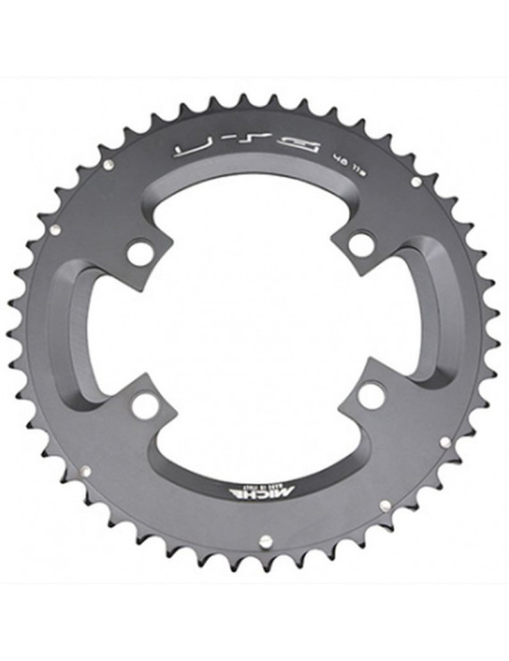 PLATEAU ROUTE 4BRA D.110 POUR SHIMANO 105  5800 MICHE 48DTS EXTERIEUR NOIR 11V.