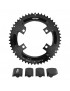 PLATEAU ROUTE 4BRA D.110 POUR SHIMANO ULTEGRA R8000 - R8050 MICHE 50DTS EXTERIEUR NOIR 11V.