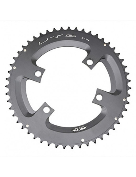 PLATEAU ROUTE 4BRA 51DTS EXTERIEUR TYPE SHIMANO 105  5800 NOIR UTG MICHE 11V.