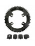 PLATEAU ROUTE 4BRA D.110 POUR SHIMANO ULTEGRA R8000 - R8050 MICHE 52DTS EXTERIEUR NOIR 11V.