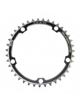 PLATEAU ROUTE 5BRA D.135 MICHE 39DTS INTERIEUR POUR CAMPAGNOLO ALU NOIR ALU (AXE CARRE) 9-10V.