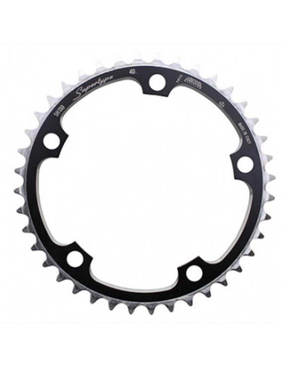 PLATEAU ROUTE 5BRA D.130 MICHE 40DTS INTERIEUR TYPE SHIMANO NOIR 9-10V.