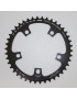 PLATEAU ROUTE 5BRA D.110 MICHE 42DTS INTERIEUR TYPE SHIMANO ET CAMPAGNOLO ALU NOIR 9-10V.