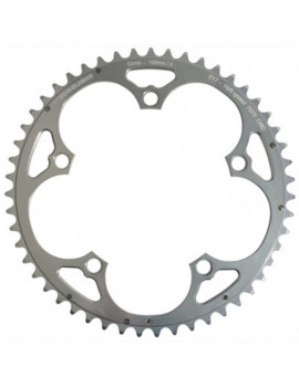 PLATEAU ROUTE 5BRA D.135 STRONGLIGHT 51DTS EXTERIEUR CAMPAGNOLO ARGENT ALU 7075 (AXE CARRE) 9-10V.