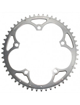 PLATEAU ROUTE 5BRA D.135 STRONGLIGHT 52DTS EXTERIEUR CAMPAGNOLO ARGENT ALU 7075 (AXE CARRE) 9-10V.