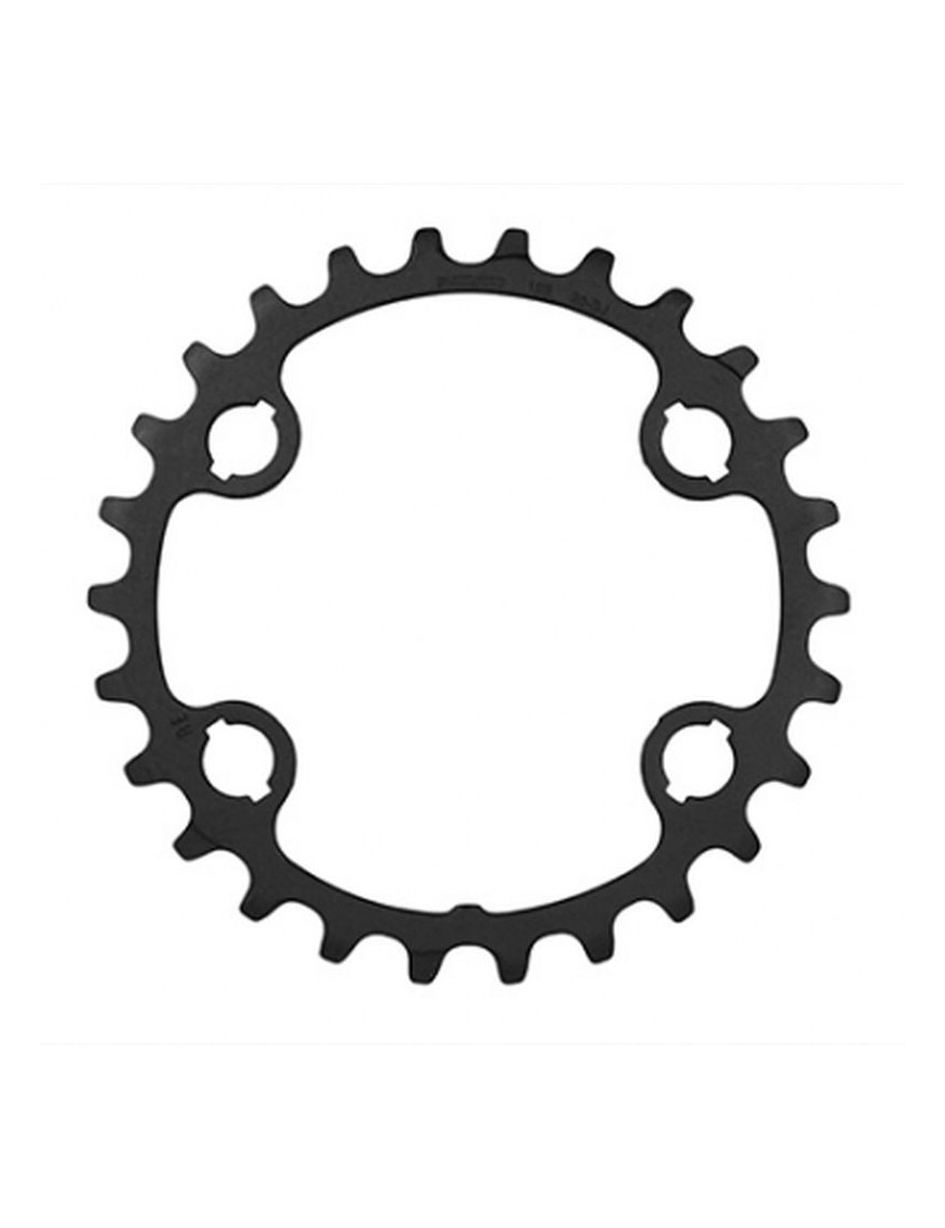 PLATEAU VTT 4BRA D.80 POUR SHIMANO XT M8100 DOUBLE 26DTS INTERIEUR ORIGINE 12V.