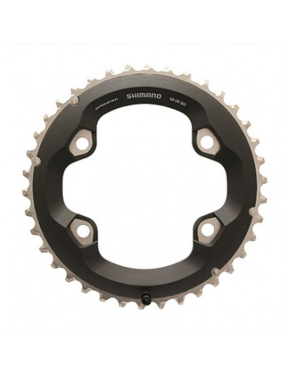 PLATEAU VTT 4BRA D.96 POUR SHIMANO SLX M7000 DOUBLE 38DTS EXTERIEUR ORIGINE 11V.