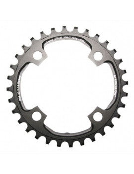 PLATEAU VTT 4BRA D.94 POUR SRAM X01 STRONGLIGHT 32DTS MONO NOIR ALU 7075 11V. - EPAISSEUR 5mm