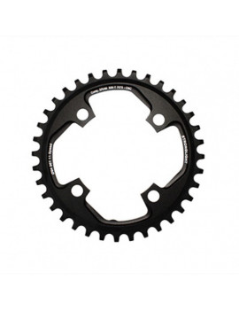 PLATEAU VTT 4BRA D.94 POUR SRAM X01 STRONGLIGHT 36DTS MONO NOIR ALU 7075 11V. - EPAISSEUR 5mm