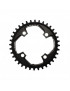 PLATEAU VTT 4BRA D.94 POUR SRAM X01 STRONGLIGHT 36DTS MONO NOIR ALU 7075 11V. - EPAISSEUR 5mm