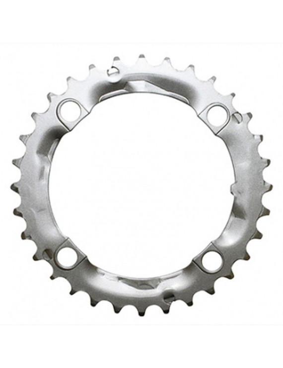 Plateau VTT 4bra triple 32dts d.104 argent milieu stronglight aci...