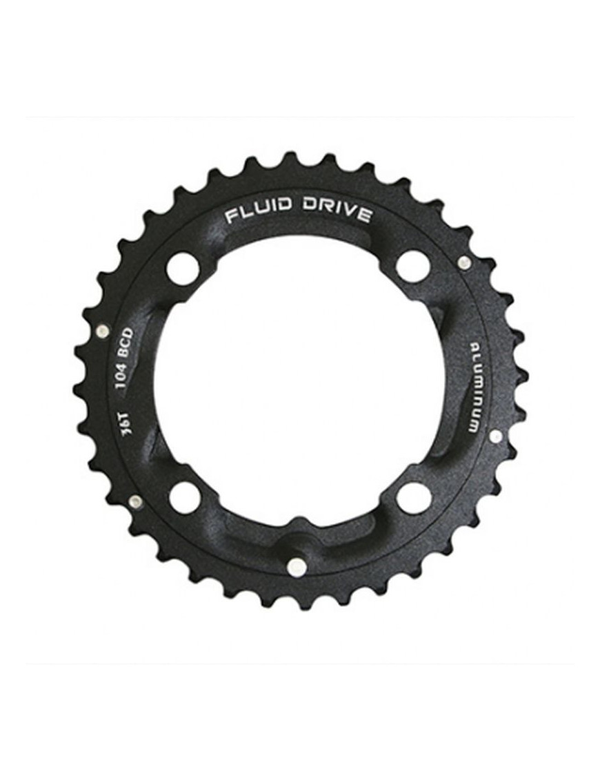 PLATEAU VTT 4BRA TRIPLE 36DTS D.104 NOIR MILIEU-EXTERIEUR SUNRACE