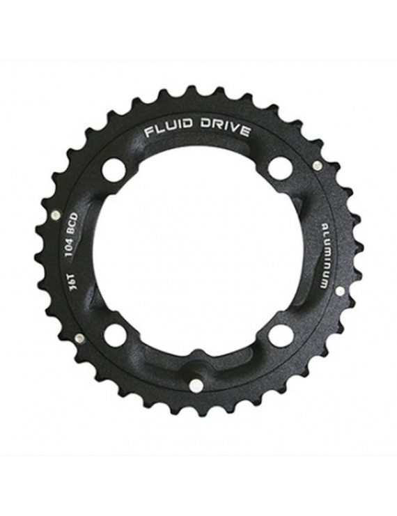 PLATEAU VTT 4BRA TRIPLE 36DTS D.104 NOIR MILIEU-EXTERIEUR SUNRACE