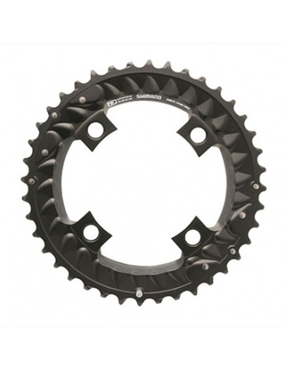 PLATEAU VTT 4BRA D.96 POUR SHIMANO SLX M7000 TRIPLE 40DTS EXTERIEUR ORIGINE NOIR 11V.