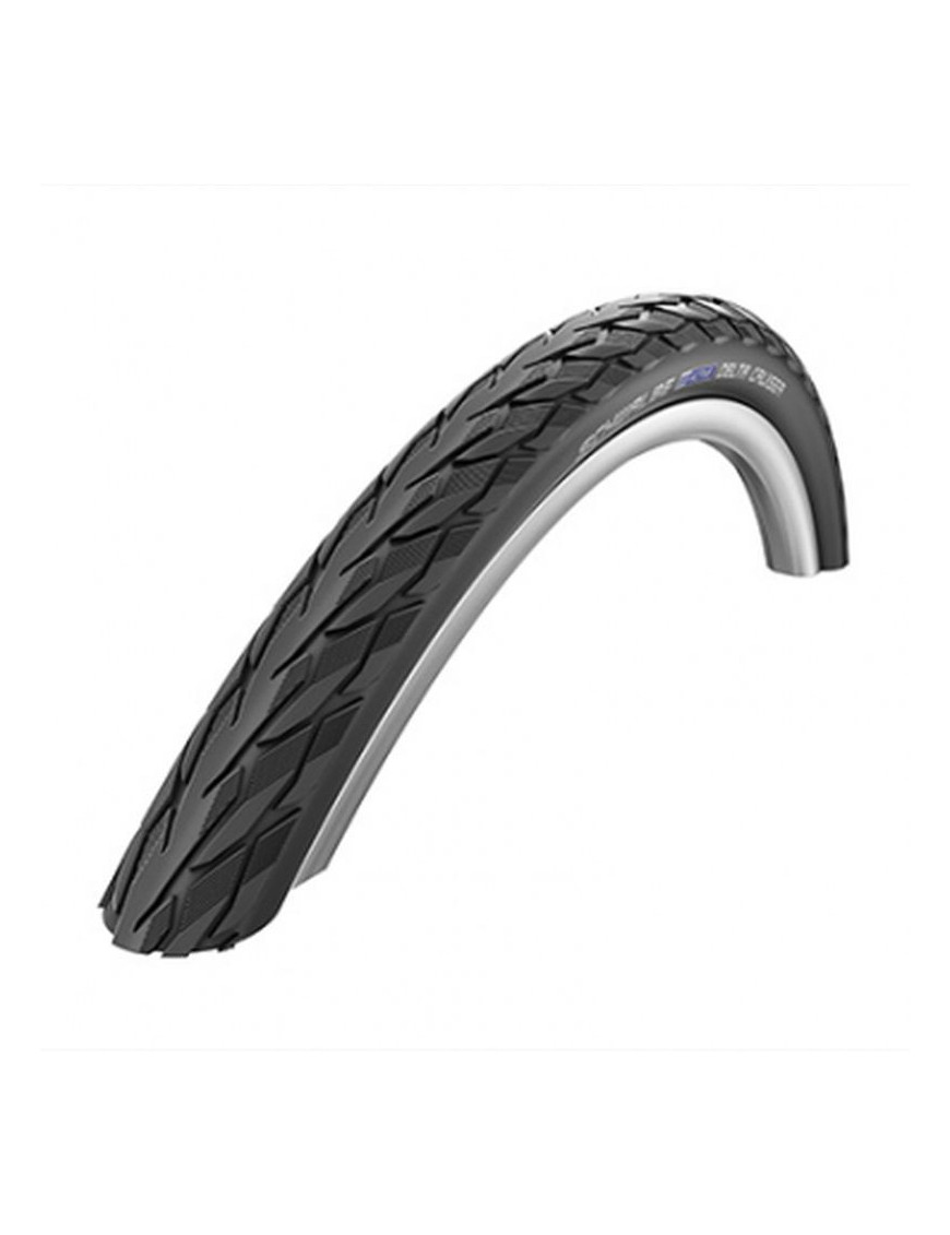 PNEU VTC URBAIN 700 X 28 SCHWALBE DELTA CRUISER NOIR-BRUN TR RENFORT K-GUARD (28-622)