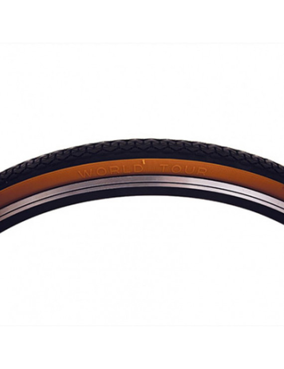 PNEU VTC URBAIN 700 X 35 MICHELIN WORLD TOUR NOIR-BEIGE TR (37-622)