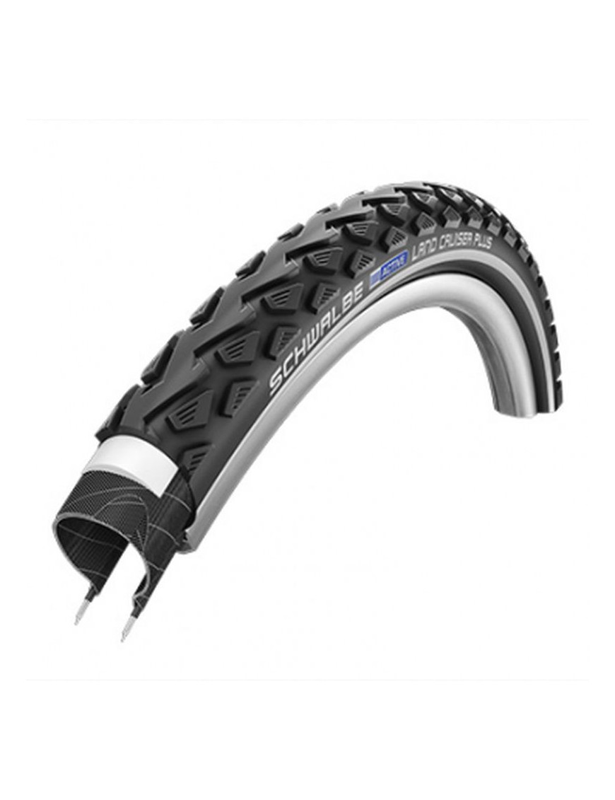 PNEU CITY-VTC-VTT 700 X 40 (29 x 1,60) SCHWALBE LAND CRUISER PLUS NOIR TR RENFORT 3mm VAE-E-BIKE(42-622)