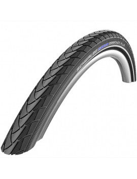 PNEU VTC URBAIN 700 X 47 (29 x 1,75) SCHWALBE MARATHON PLUS NOIR TR (47-622) RENFORT 5mm FLANC REFLEX COMPATIBLE VAE