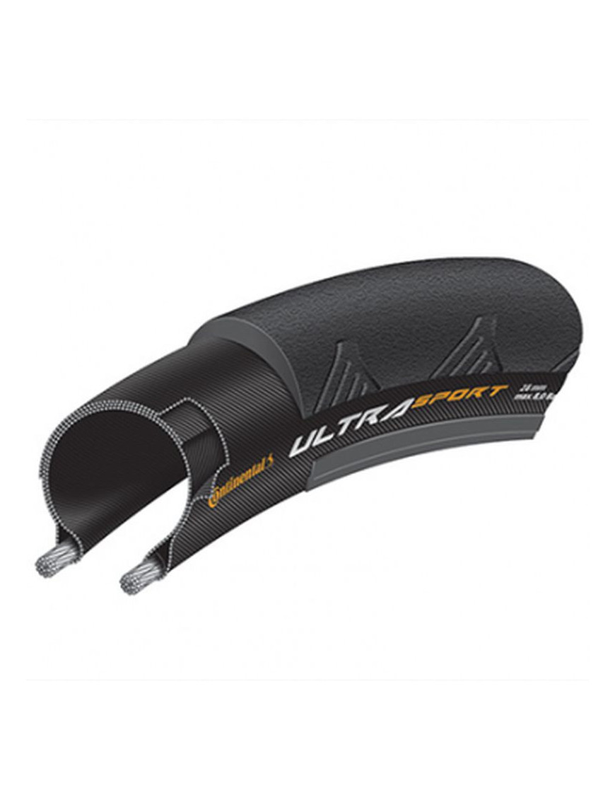 PNEU ROUTE 700 X 23 CONTINENTAL ULTRA SPORT3 NOIR TS (23-622)