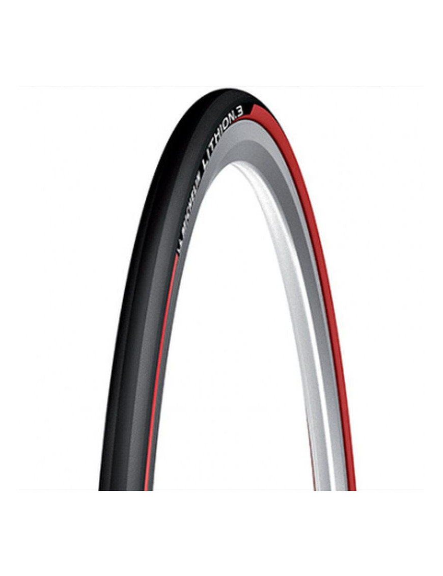 PNEU ROUTE 700 X 23 MICHELIN LITHION 3 ROUGE TS (23-622)