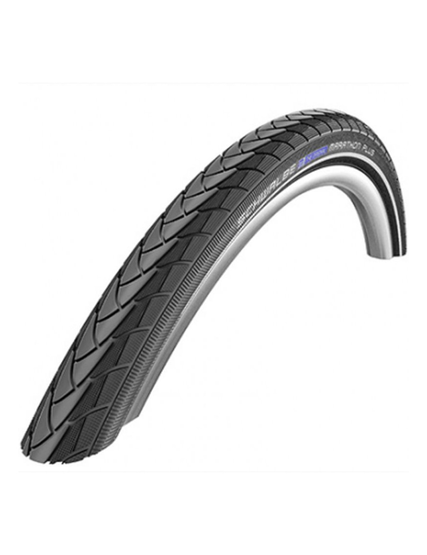 PNEU VTT URBAIN 26 X 1.50 SCHWALBE MARATHON PLUS NOIR TR (40-559) RENFORT 5mm FLANC REFLEX COMPATIBLE VAE