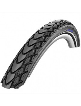 PNEU VTT URBAIN 26 X 2.00 SCHWALBE MARATHON MONDIAL NOIR TR (50-559) RENFORT 5mm FLANC REFLEX