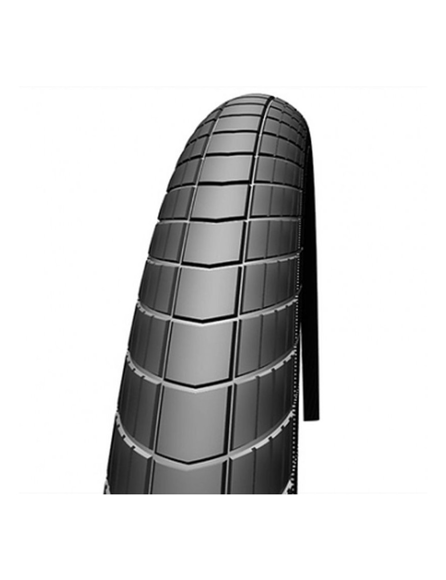 PNEU VTT URBAIN 26 X 2.15 SCHWALBE BIG APPLE NOIR TR (55-559) RENFORT K-GUARD