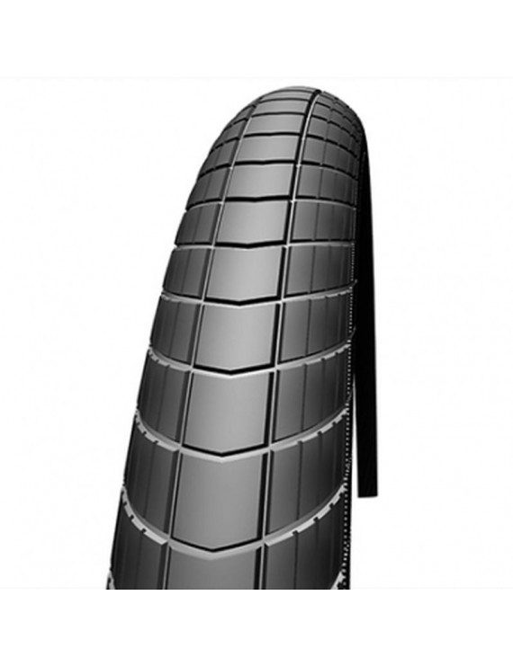 PNEU VTT URBAIN 26 X 2.15 SCHWALBE BIG APPLE NOIR TR (55-559) RENFORT K-GUARD