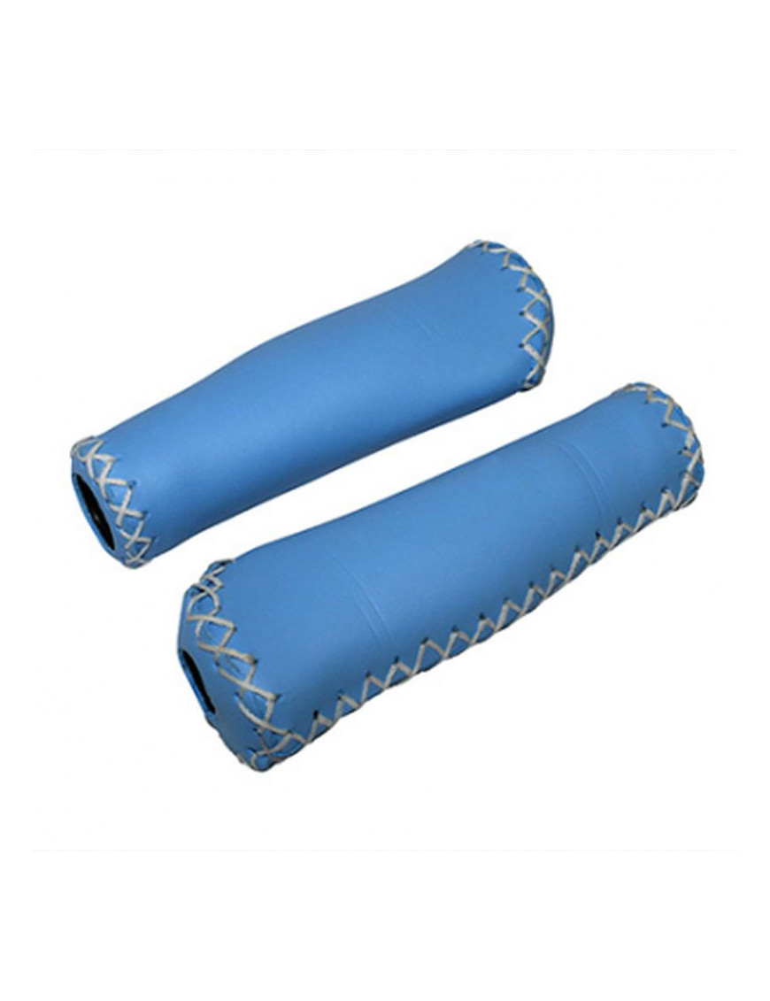 Poignee CITY newton grip310 bleu light l135mm (paire)