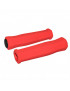 Poignee CITY/VTT newton mousse haute densite rouge 125mm (paire)