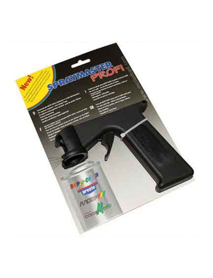 Poignee pistolet de bombe de peinture motip sprayplast