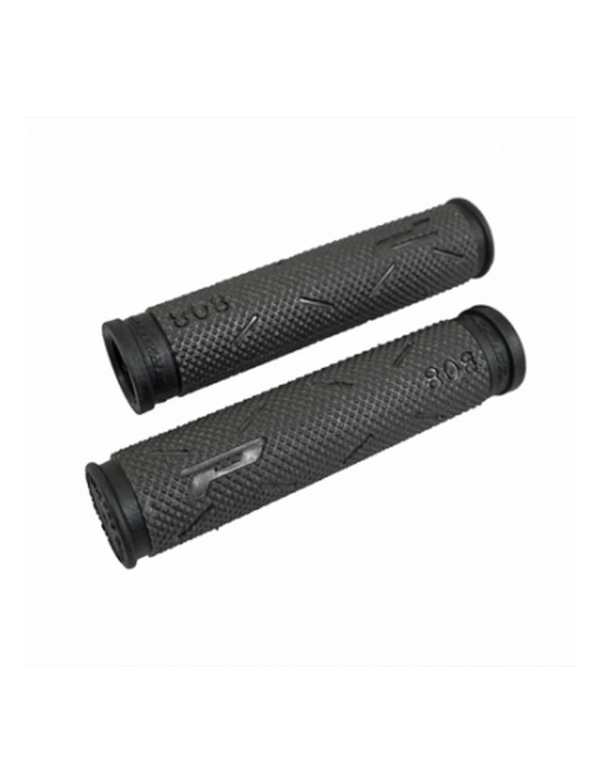 POIGNEE VTT PROGRIP 808 NOIR Ø22mm L120mm (PAIRE)