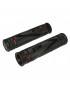 POIGNEE VTT PROGRIP 838 DOUBLE DENSITE NOIR-ROUGE Ø22mm L122mm (PAIRE)