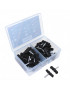 PORTE PATIN FREIN VTT A TIGE SYMETRIC NEWTON 55mm NOIR (COFFRET DE 25 PAIRES)