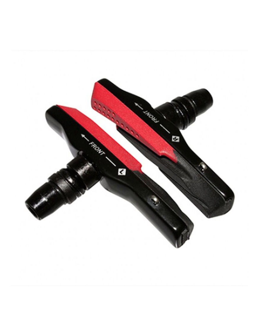 PORTE PATIN FREIN VTT A VIS DEPORTE NEWTON 72mm TYPE CARTOUCHE NOIR (1 PAIRE)