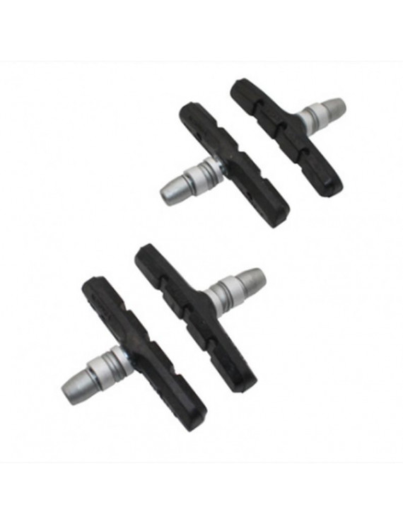 PORTE PATIN FREIN VTT A VIS SYMETRIC NEWTON 70mm NOIR (2 PAIRES)