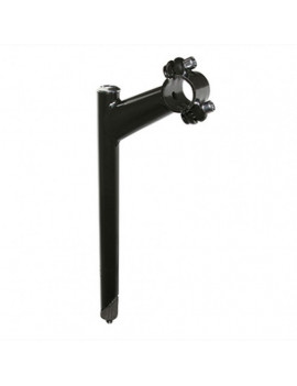 POTENCE ROUTE A PLONGEUR D21.1mm NOIR L 90mm POUR CINTRE 25.4mm