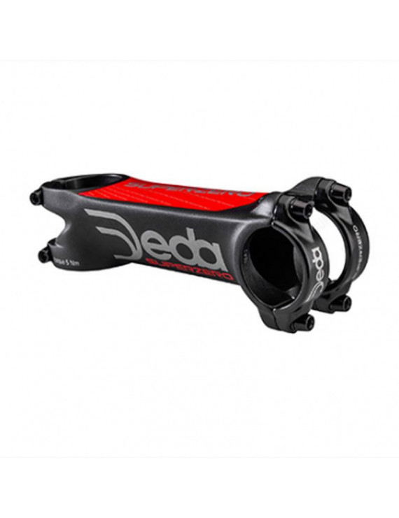 Potence ROUTE deda superzero noir angle deco rouge 8° 31,8 l100mm...