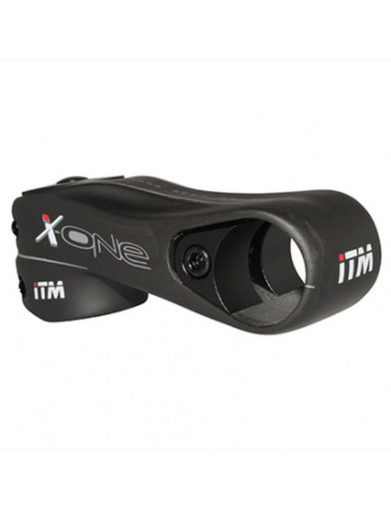 "POTENCE ROUTE ITM X-ONE FULL CARBONE 31,8 L 120mm COMPATIBLE 1""1-8 et 1""1-4 POIDS 125g."