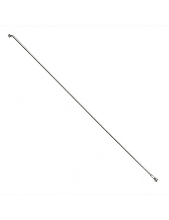 RAYON RENFORCE INOX ARGENT 2,0mm AVEC TETE COUDEE EN 2,3mm L 268mm AVEC ECROUS (VENDU A L'UNITE)