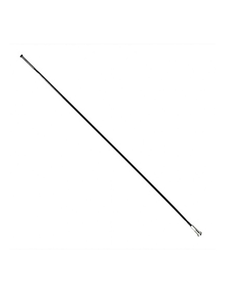 RAYON INOX NOIR PLAT TETE DROITE 2mm L 262mm SAPIM AVEC ECROUS (VENDU A L'UNITE)