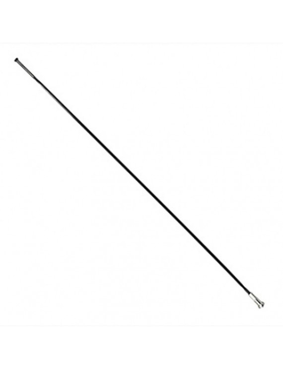 RAYON INOX NOIR PLAT TETE DROITE 2mm L 262mm SAPIM AVEC ECROUS (VENDU A L'UNITE)