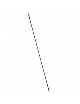 RAYON INOX NOIR TETE DROITE DT SWISS COMPETITION 2-1.8-2mm L 306mm SANS ECROU (UNITE)